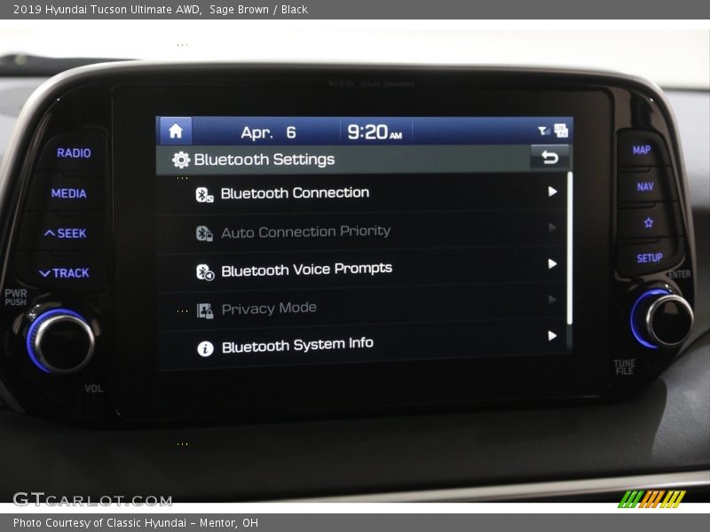 Sage Brown / Black 2019 Hyundai Tucson Ultimate AWD