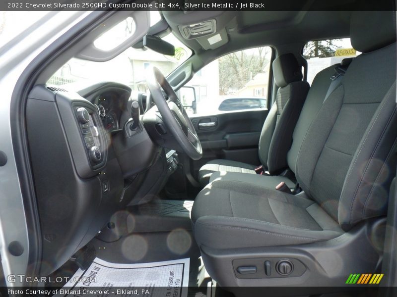 Front Seat of 2022 Silverado 2500HD Custom Double Cab 4x4