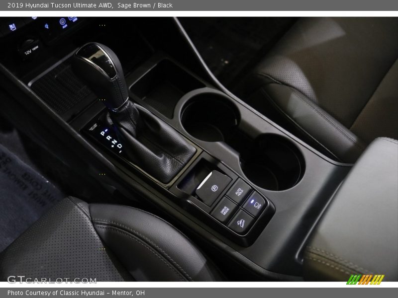 Sage Brown / Black 2019 Hyundai Tucson Ultimate AWD