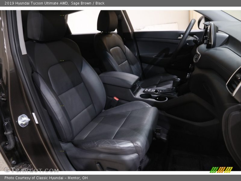 Sage Brown / Black 2019 Hyundai Tucson Ultimate AWD