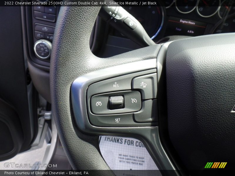  2022 Silverado 2500HD Custom Double Cab 4x4 Steering Wheel