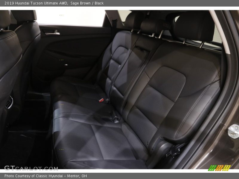 Sage Brown / Black 2019 Hyundai Tucson Ultimate AWD