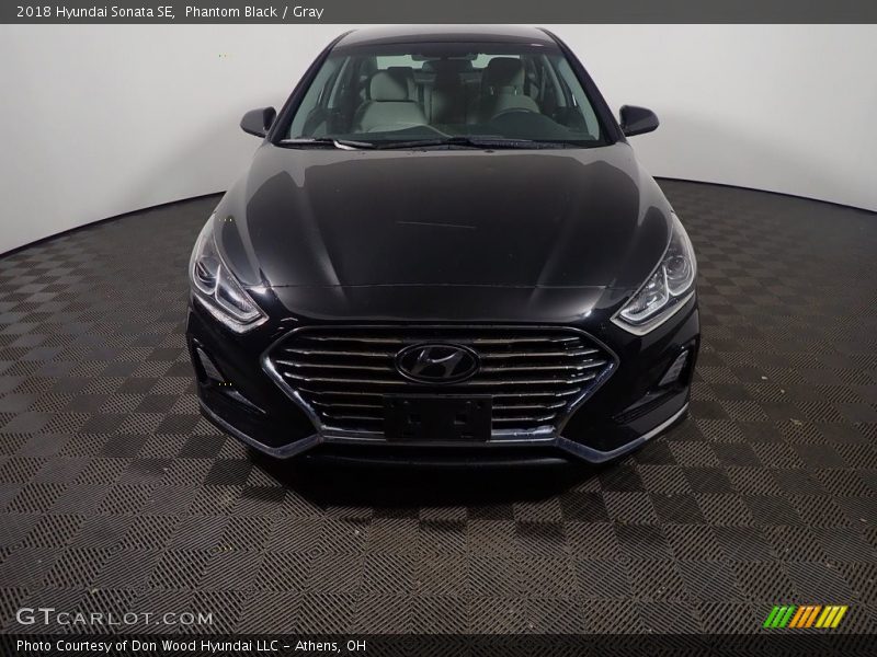 Phantom Black / Gray 2018 Hyundai Sonata SE