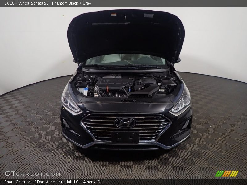 Phantom Black / Gray 2018 Hyundai Sonata SE