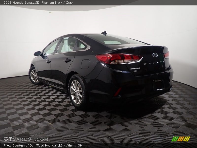 Phantom Black / Gray 2018 Hyundai Sonata SE