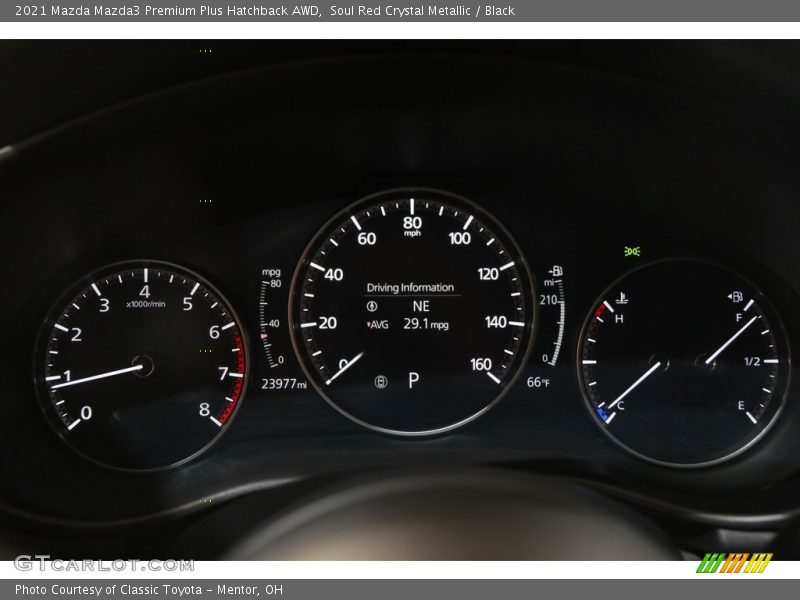  2021 Mazda3 Premium Plus Hatchback AWD Premium Plus Hatchback AWD Gauges