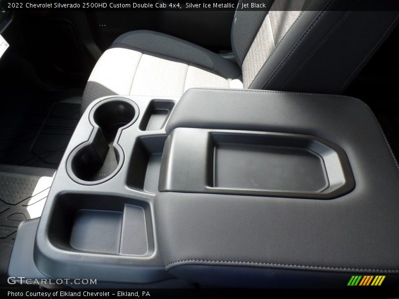 Silver Ice Metallic / Jet Black 2022 Chevrolet Silverado 2500HD Custom Double Cab 4x4