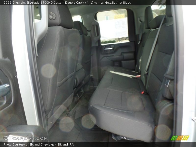 Rear Seat of 2022 Silverado 2500HD Custom Double Cab 4x4