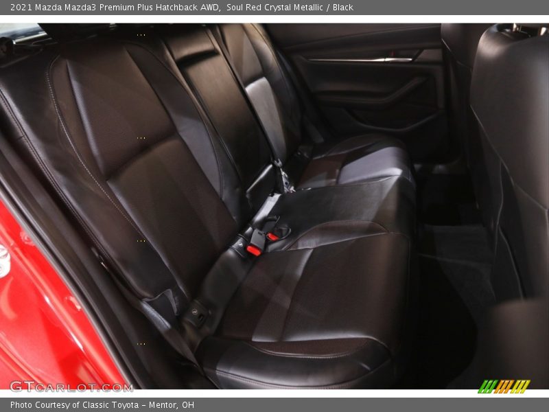 Soul Red Crystal Metallic / Black 2021 Mazda Mazda3 Premium Plus Hatchback AWD