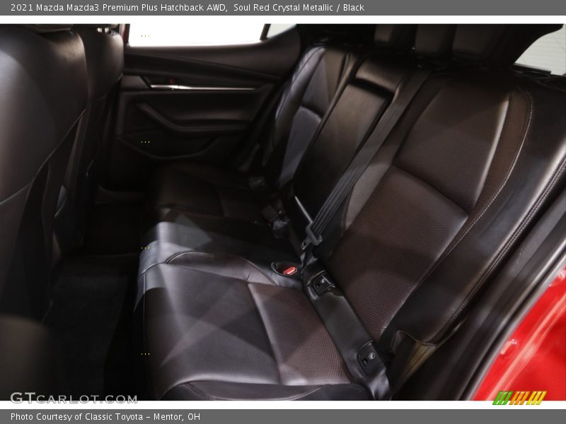 Soul Red Crystal Metallic / Black 2021 Mazda Mazda3 Premium Plus Hatchback AWD