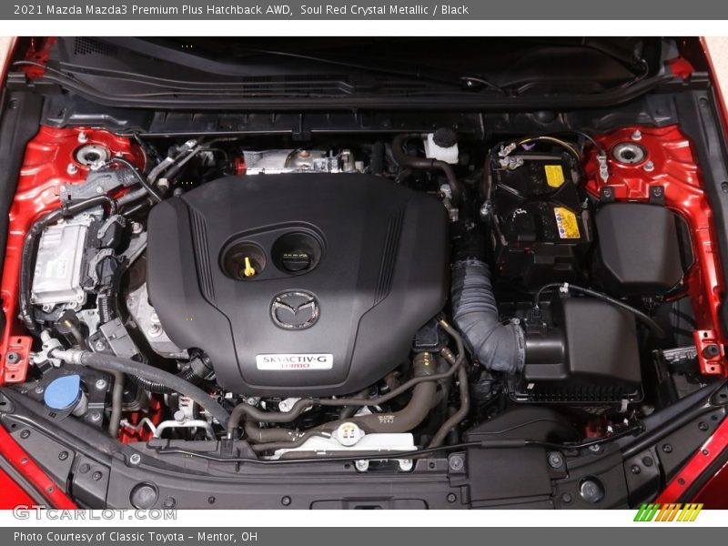  2021 Mazda3 Premium Plus Hatchback AWD Engine - 2.5 Liter Turbocharged SKYACTIV-G DOHC 16-Valve VVT 4 Cylinder