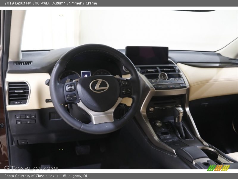 Dashboard of 2019 NX 300 AWD