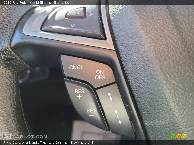 Ingot Silver / Ebony 2019 Ford Fusion Hybrid SE