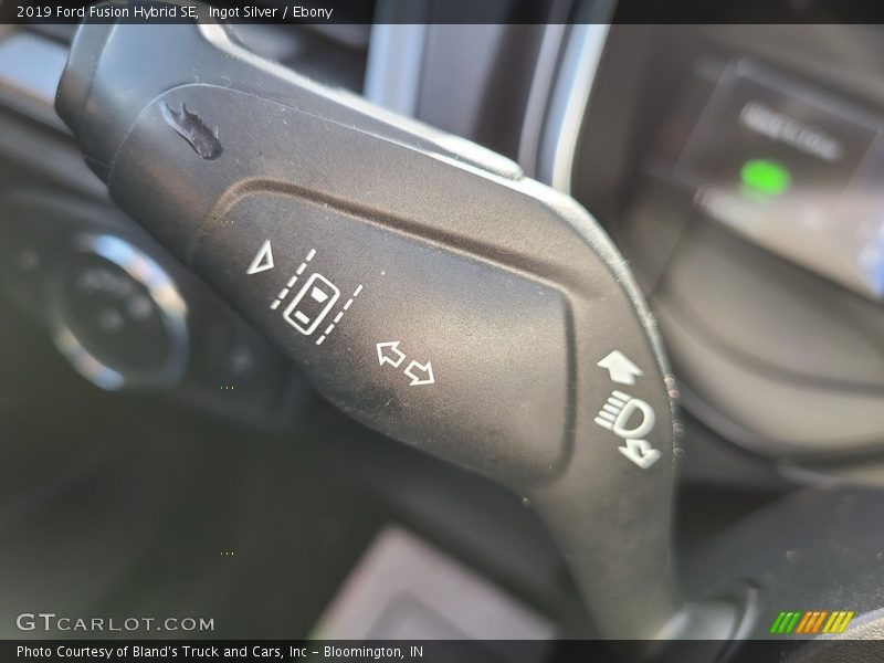 Ingot Silver / Ebony 2019 Ford Fusion Hybrid SE