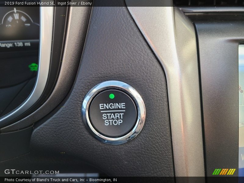 Ingot Silver / Ebony 2019 Ford Fusion Hybrid SE