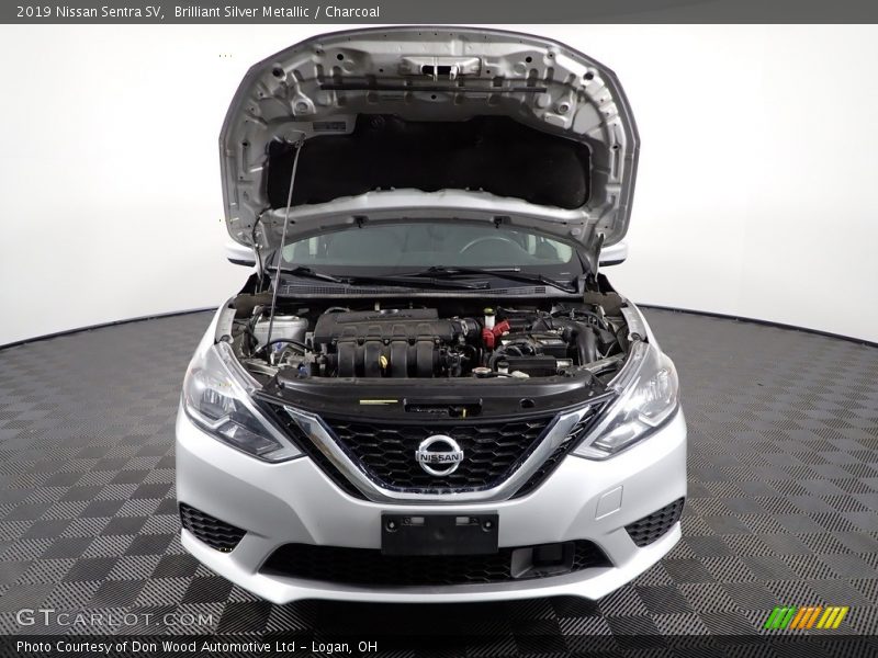 Brilliant Silver Metallic / Charcoal 2019 Nissan Sentra SV