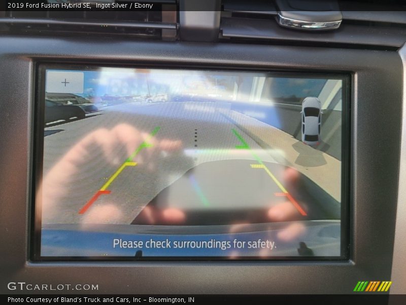 Ingot Silver / Ebony 2019 Ford Fusion Hybrid SE
