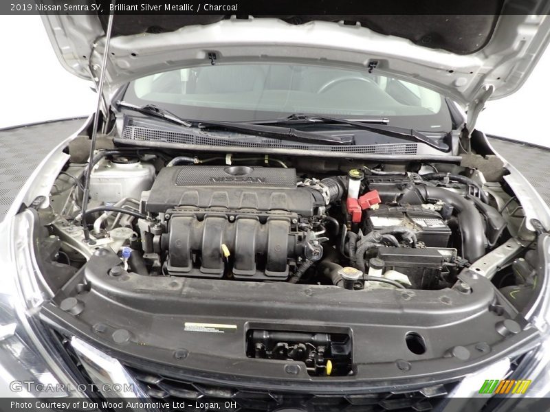 Brilliant Silver Metallic / Charcoal 2019 Nissan Sentra SV