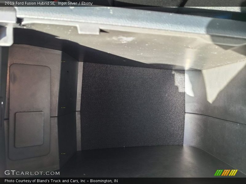 Ingot Silver / Ebony 2019 Ford Fusion Hybrid SE