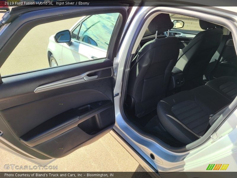 Ingot Silver / Ebony 2019 Ford Fusion Hybrid SE