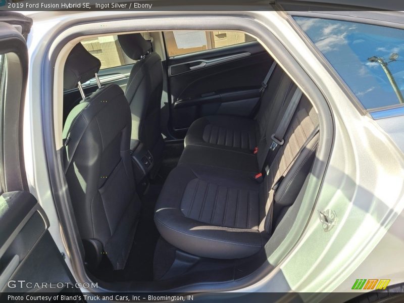 Ingot Silver / Ebony 2019 Ford Fusion Hybrid SE