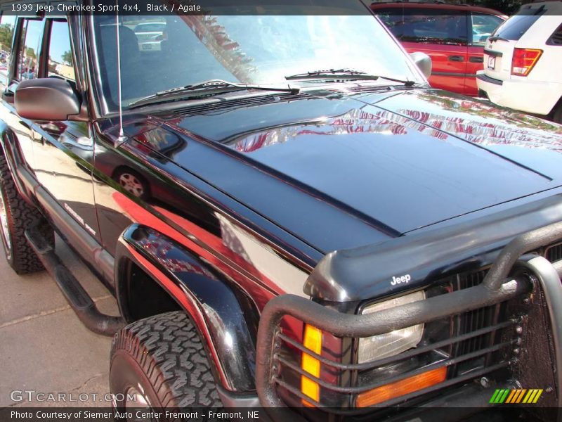 Black / Agate 1999 Jeep Cherokee Sport 4x4