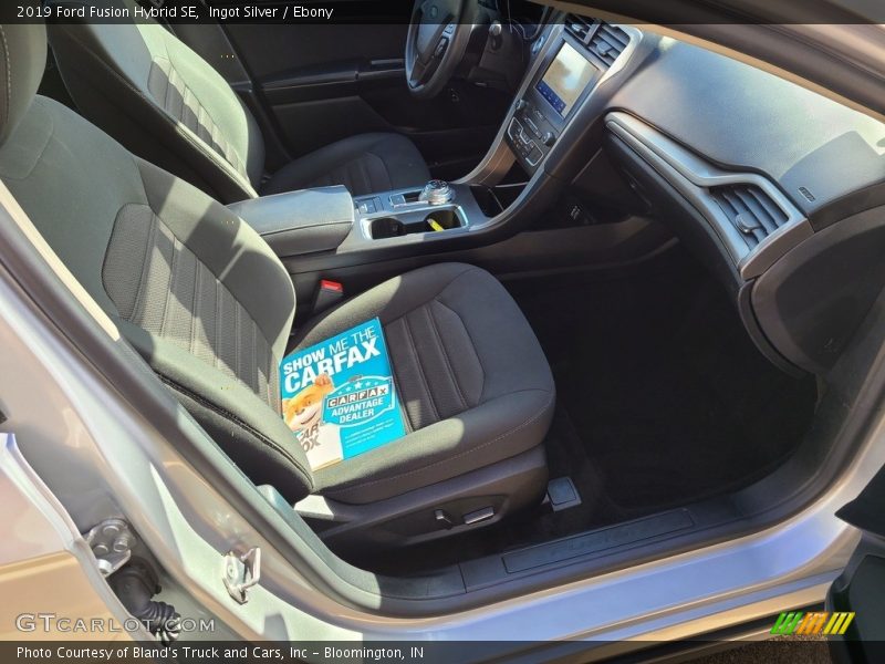 Ingot Silver / Ebony 2019 Ford Fusion Hybrid SE