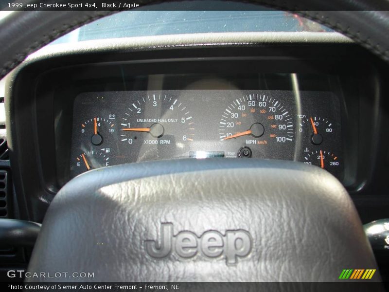 Black / Agate 1999 Jeep Cherokee Sport 4x4