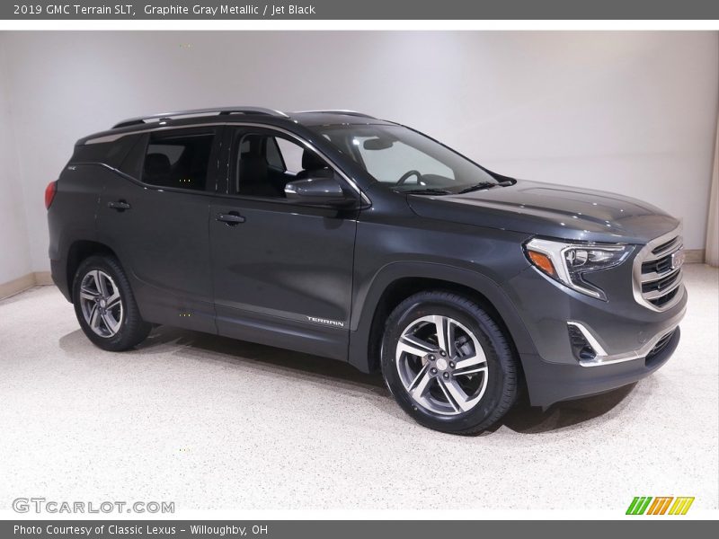 Graphite Gray Metallic / Jet Black 2019 GMC Terrain SLT