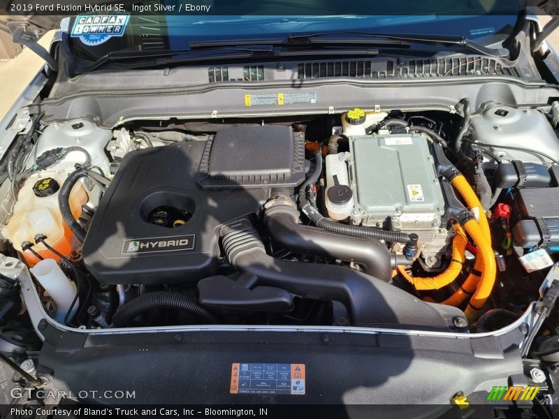 Ingot Silver / Ebony 2019 Ford Fusion Hybrid SE