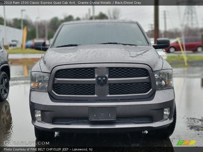 Granite Crystal Metallic / Black/Diesel Gray 2019 Ram 1500 Classic Express Quad Cab 4x4