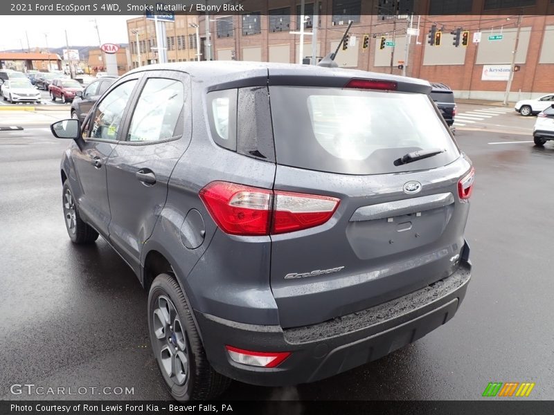 Smoke Metallic / Ebony Black 2021 Ford EcoSport S 4WD