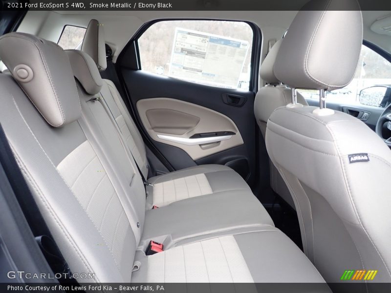 Rear Seat of 2021 EcoSport S 4WD