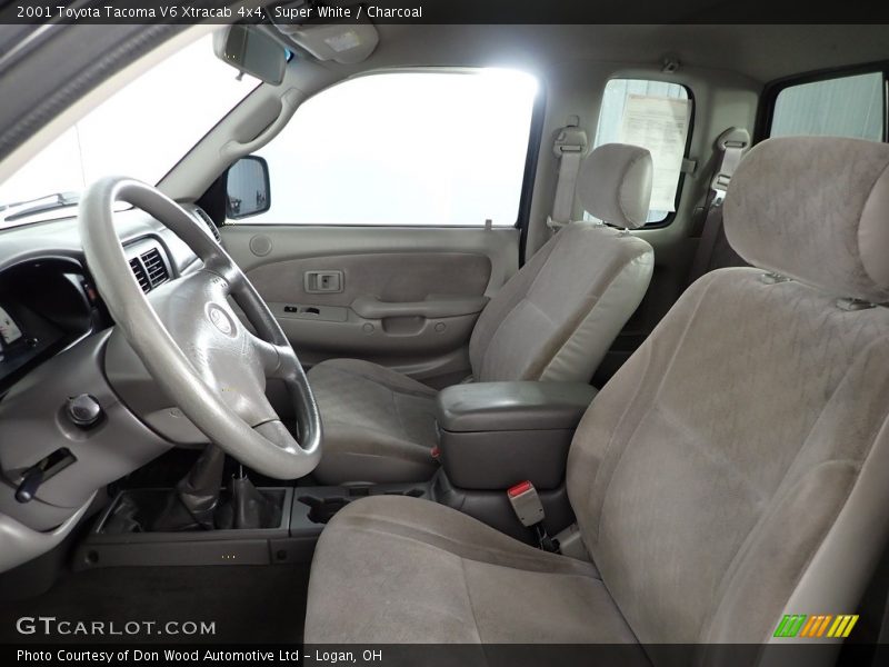 Super White / Charcoal 2001 Toyota Tacoma V6 Xtracab 4x4