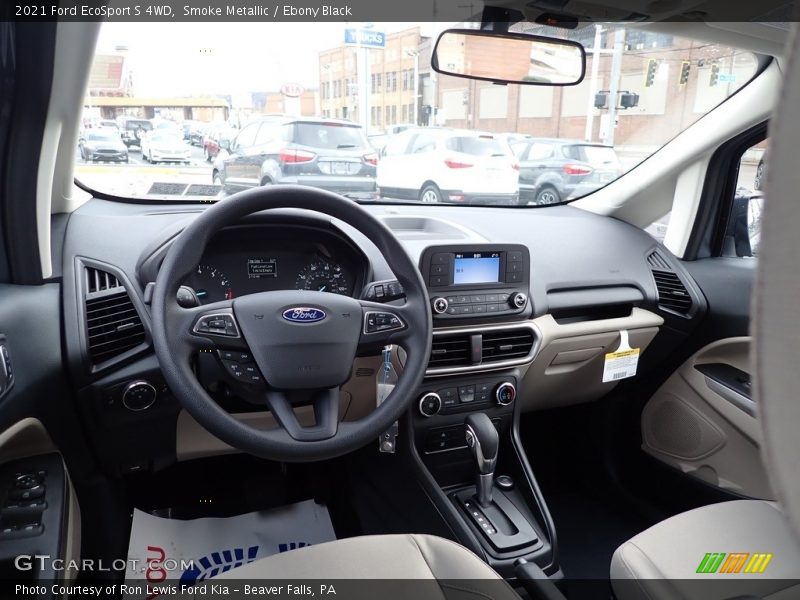  2021 EcoSport S 4WD Ebony Black Interior