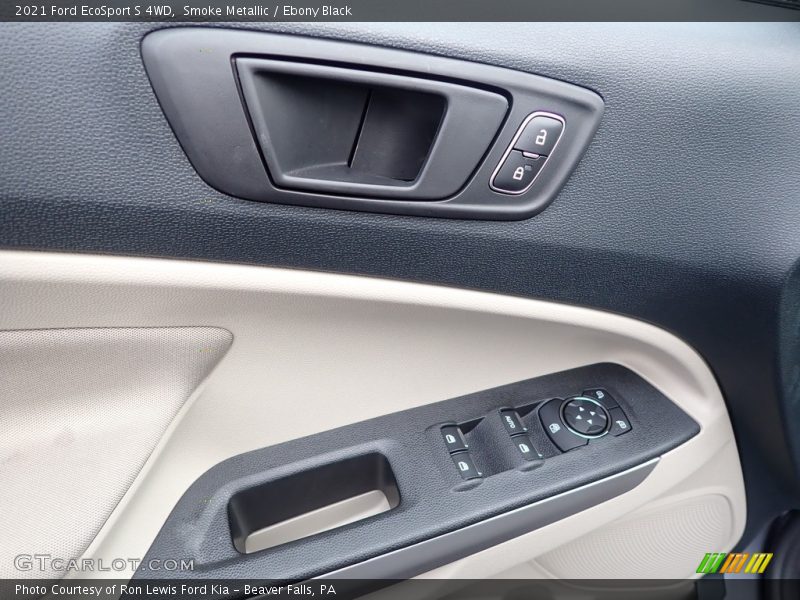 Smoke Metallic / Ebony Black 2021 Ford EcoSport S 4WD