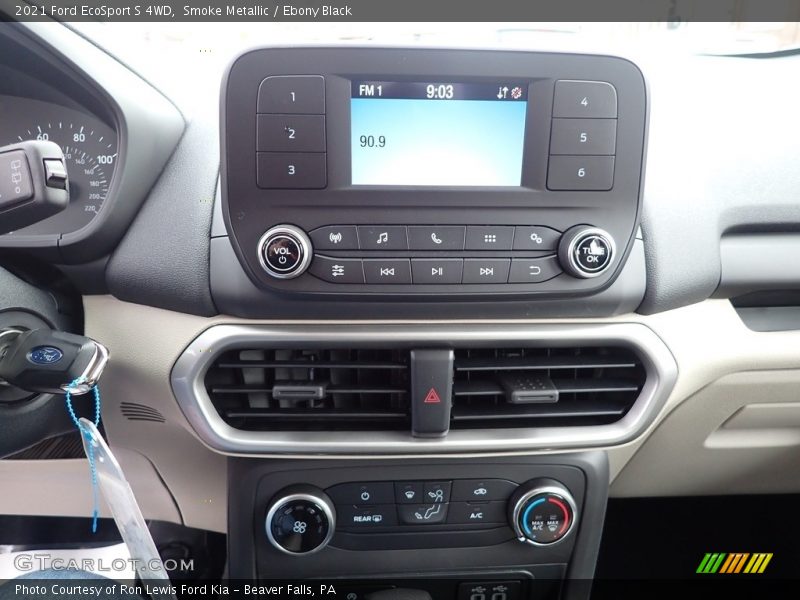 Controls of 2021 EcoSport S 4WD