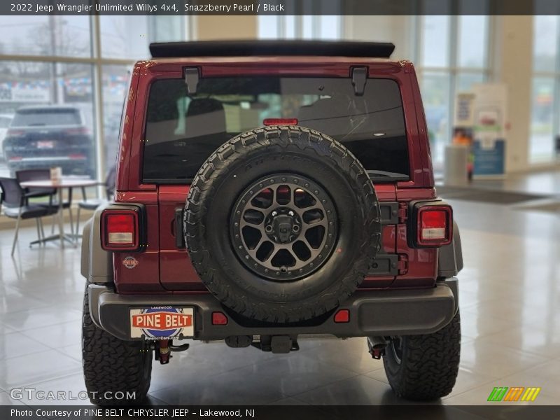 Snazzberry Pearl / Black 2022 Jeep Wrangler Unlimited Willys 4x4