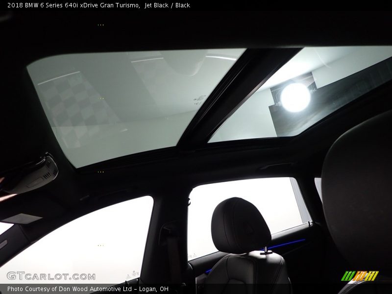 Jet Black / Black 2018 BMW 6 Series 640i xDrive Gran Turismo