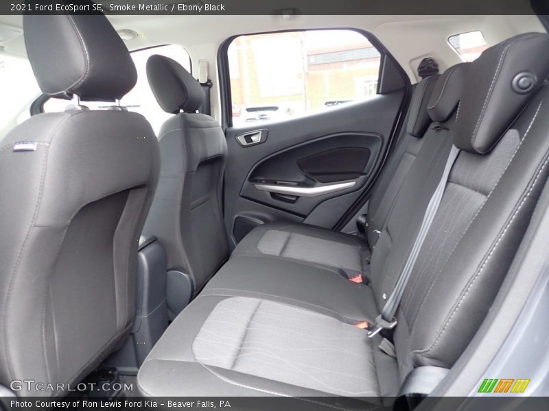 Smoke Metallic / Ebony Black 2021 Ford EcoSport SE