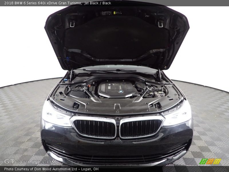 Jet Black / Black 2018 BMW 6 Series 640i xDrive Gran Turismo