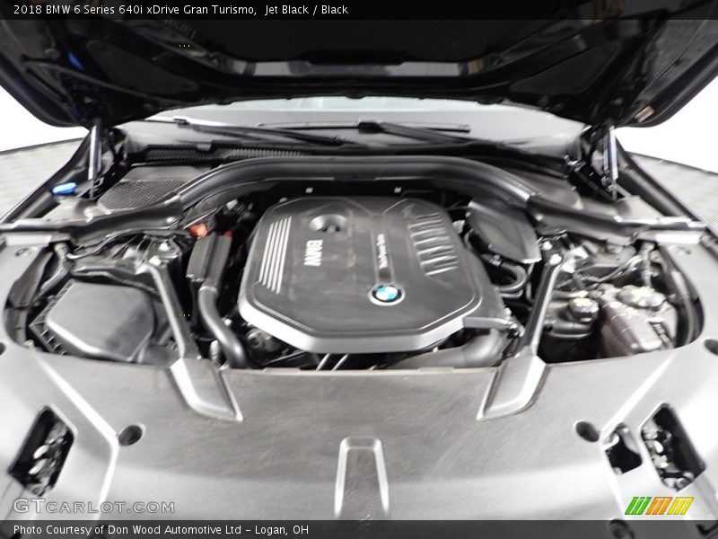 Jet Black / Black 2018 BMW 6 Series 640i xDrive Gran Turismo