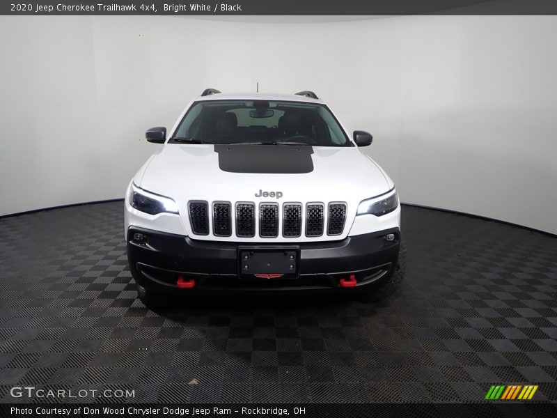 Bright White / Black 2020 Jeep Cherokee Trailhawk 4x4