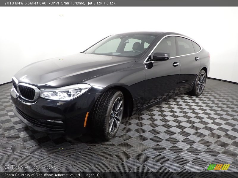 Jet Black / Black 2018 BMW 6 Series 640i xDrive Gran Turismo