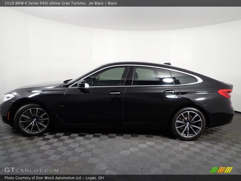 Jet Black / Black 2018 BMW 6 Series 640i xDrive Gran Turismo
