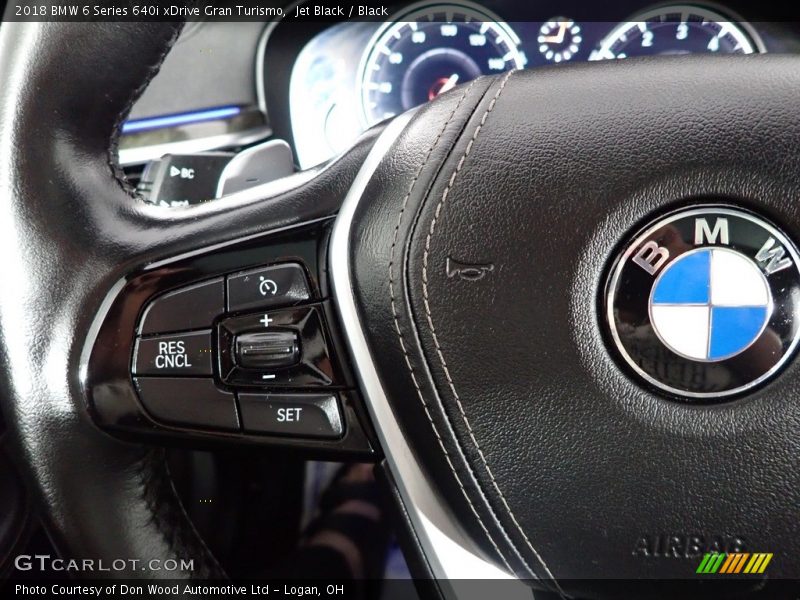 Jet Black / Black 2018 BMW 6 Series 640i xDrive Gran Turismo