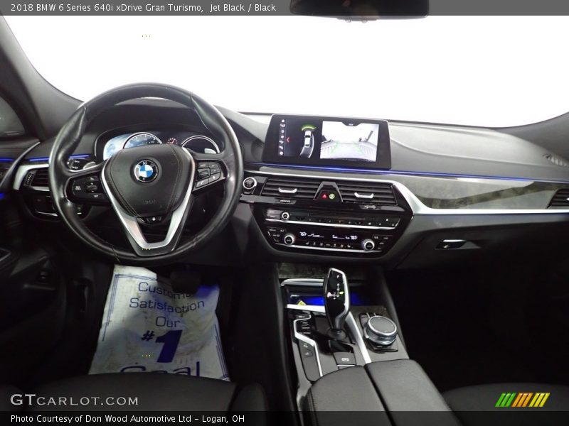 Jet Black / Black 2018 BMW 6 Series 640i xDrive Gran Turismo