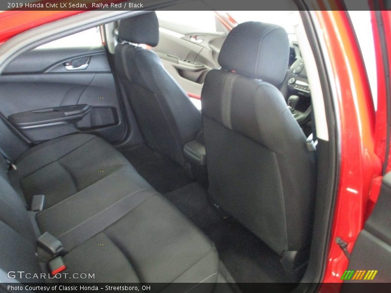 Rallye Red / Black 2019 Honda Civic LX Sedan