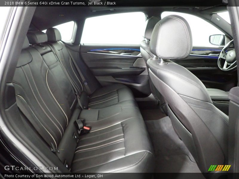Jet Black / Black 2018 BMW 6 Series 640i xDrive Gran Turismo