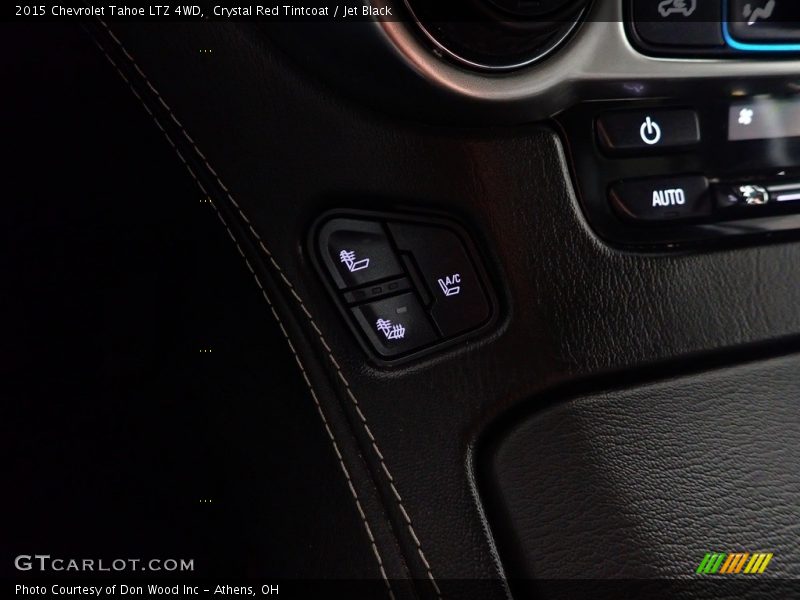 Crystal Red Tintcoat / Jet Black 2015 Chevrolet Tahoe LTZ 4WD